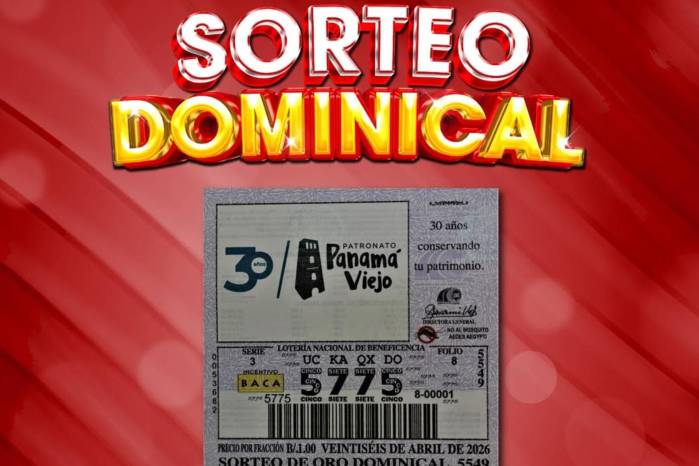 ¿Cuáles son los premios incentivos del sorteo del domingo 26 de abril?