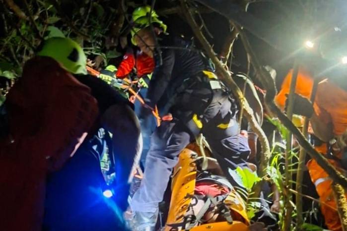 Una fotografía terminó en una situación de emergencia en Cerro La Cruz.