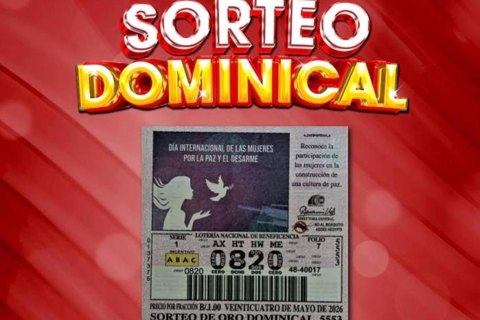 ¿Cuáles son los premios incentivos del sorteo del domingo 24 de mayo?