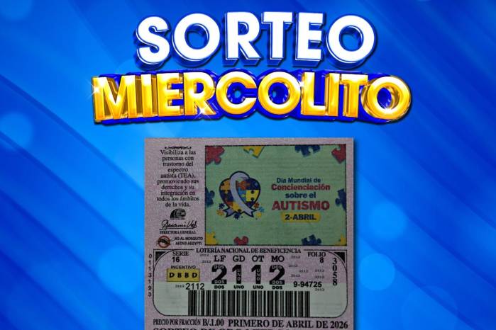 ¿Cuáles son los premios incentivos del sorteo del miércoles 1 de abril?