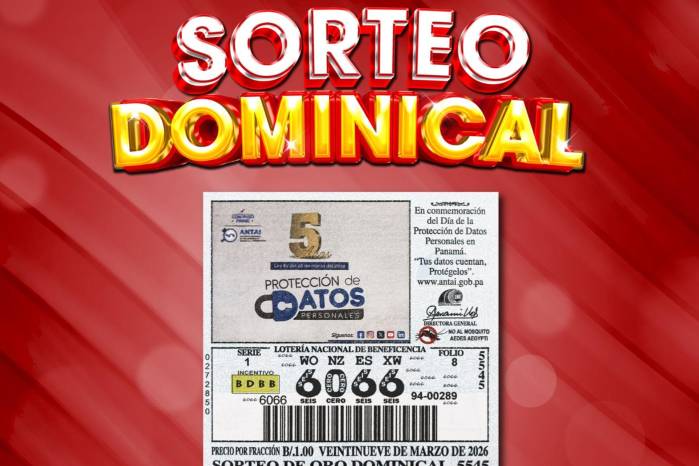 ¿Cuáles son los premios incentivos del sorteo del domingo 29 de marzo?