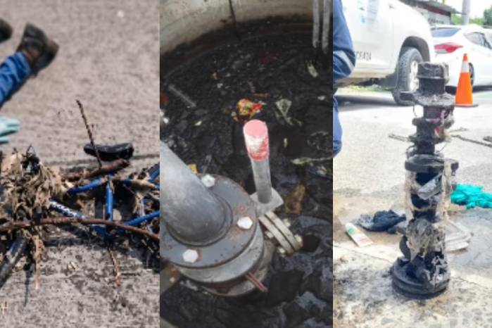 Insólitos hallazgos en el alcantarillado de la Ciudad de Panamá