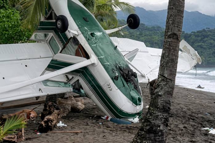 Aeronave con cuatro personas a bordo aterriza de emergencia en Darién