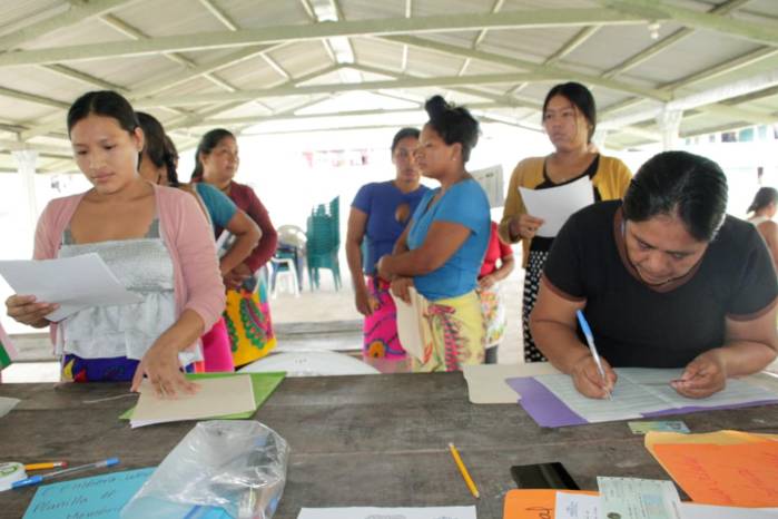 El Ifarhu continúa con el tercer pago del Pase-U en áreas de difícil acceso.