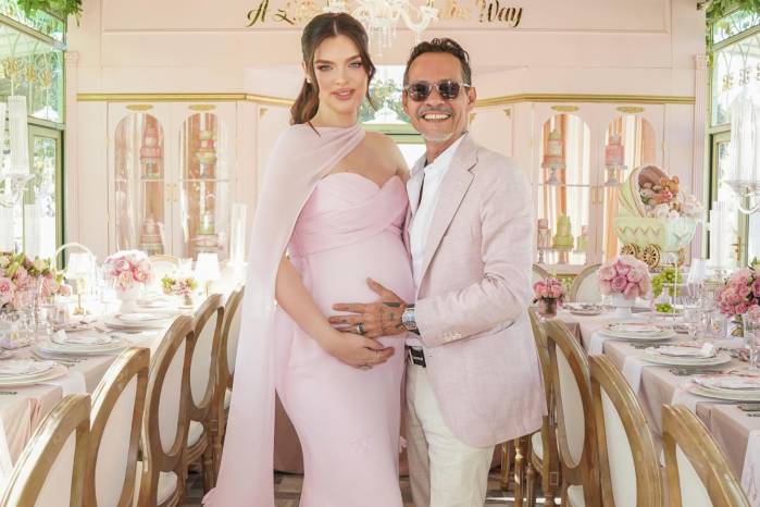 Marc Anthony y Nadia Ferreira anuncian el nacimiento de su hija Myla