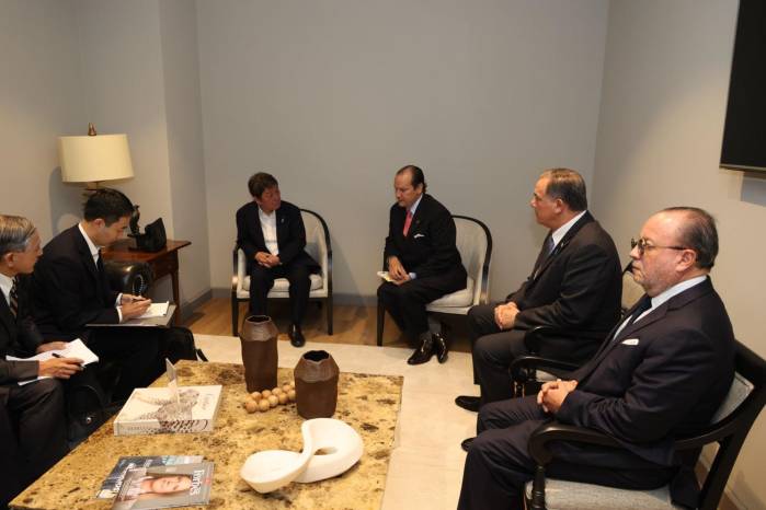 Visita oficial a Panamá del ministro de Asuntos Exteriores de Japón, Toshimitsu Motegi