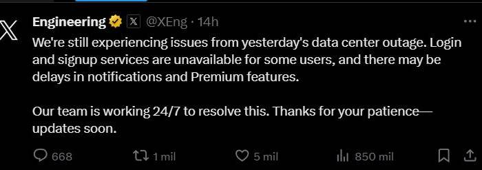 Problemas con el servicio de X.