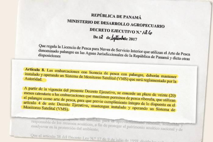 ARAP anuncia reclasificación de naves tras cuestionamientos por falta de VMS