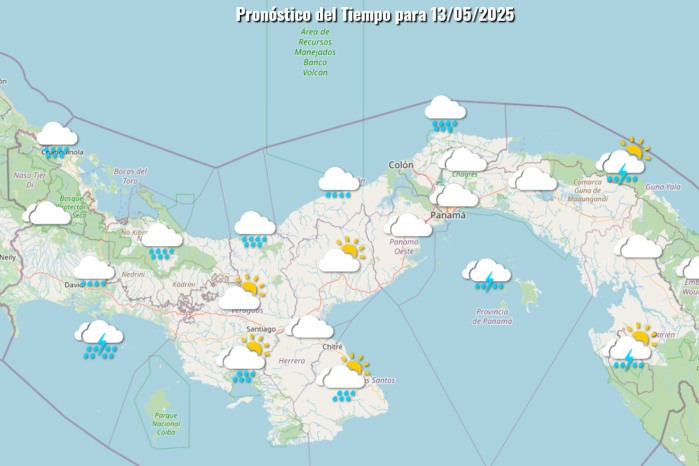 Pronóstico de la mañana de hoy según el Imhpa.