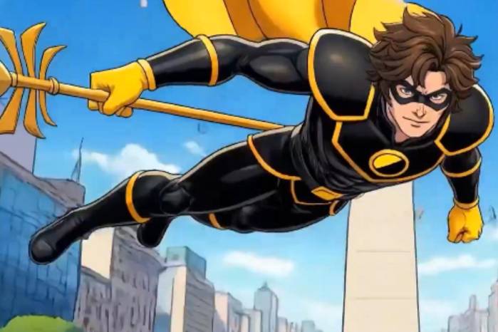 Milei presenta sus redes sociales en inglés con un video generado por IA.