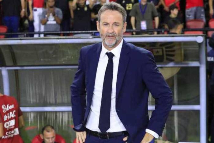 Thomas Christiansen, director técnico de la selección de Panamá.