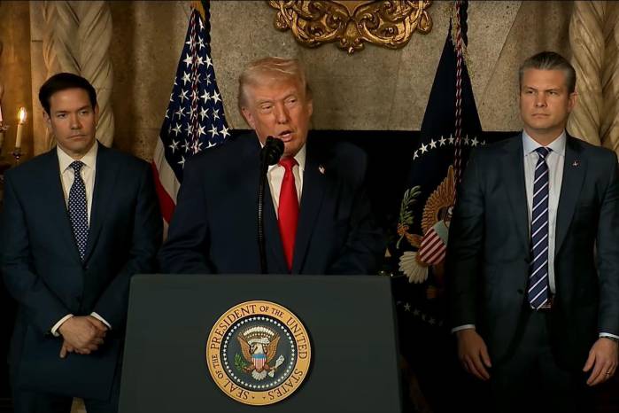 El mandatario estadounidense reiteró sus críticas al Gobierno venezolano.