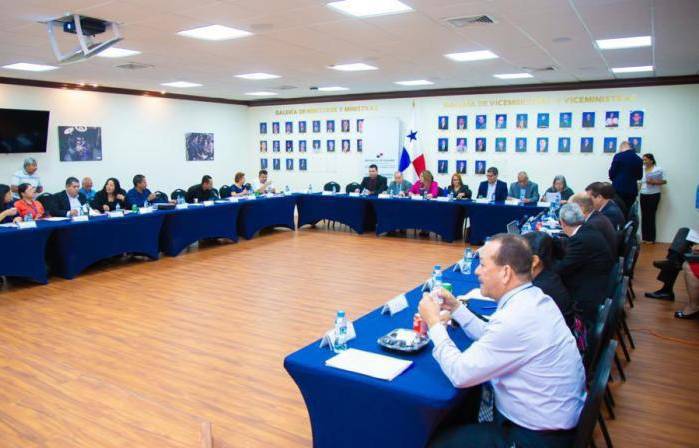 Imagen de archivo de la Comisión Nacional de salario mínimo de periodos anteriores.