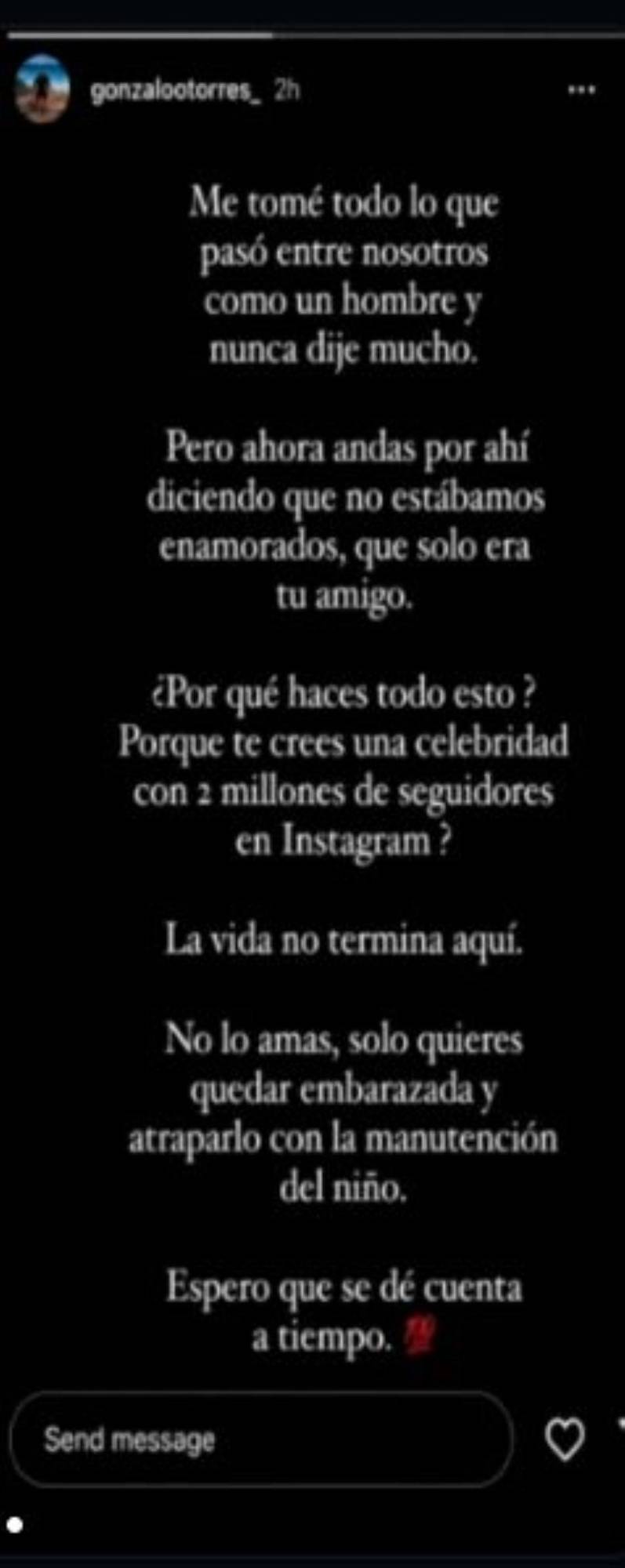 Difunden supuestos mensajes del exnovio de Inés García dirigidos a Lamine Yamal