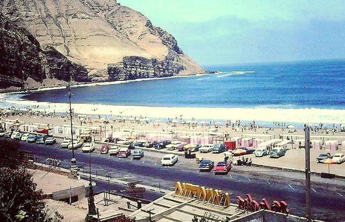 Playa La Herradura, Lima-Perú, 1950.