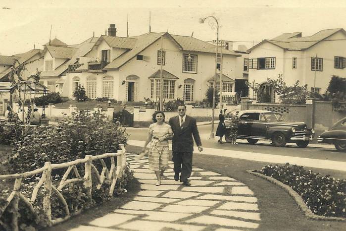 Malecón de Miraflores, Lima, Perú, 1944.