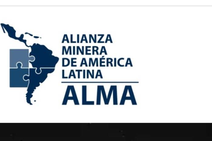 Logo de la Alianza Minera de América Latina (ALMA).
