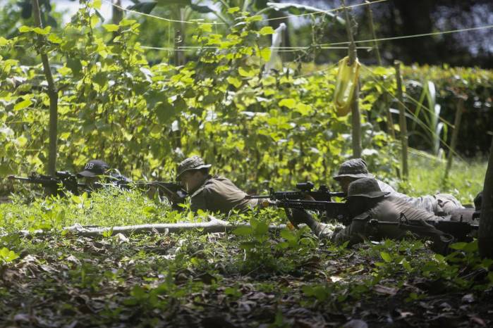 Las prácticas se llevarán a cabo en la Escuela de Selva, en coordinación con la Infantería de Marina.