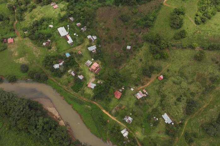 En el proyecto de río Indio se reasentarán unas. 2,500 personas de las 38 comunidades que se han identificado estarán dentro de la huella.