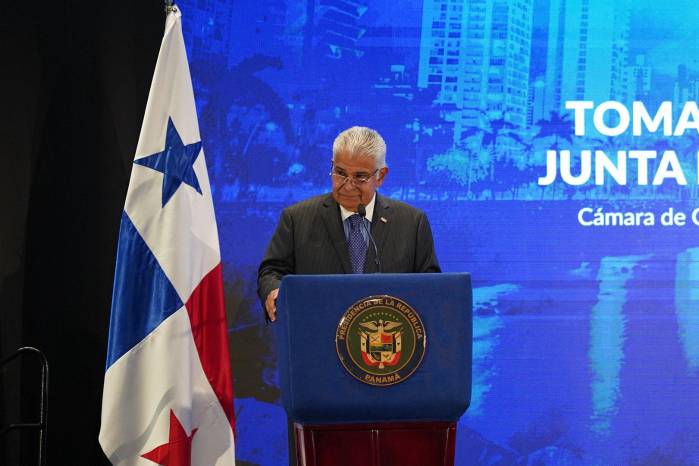 El presidente José Raúl Mulino.