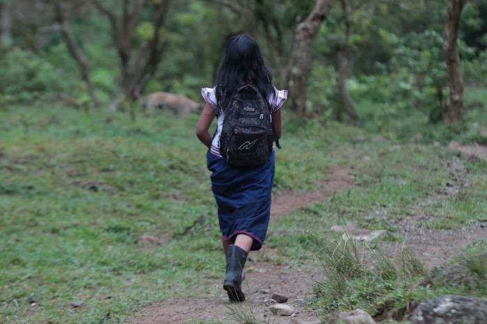 En las comarcas, el 83% de la infancia vive en pobreza y el 55% en pobreza extrema.