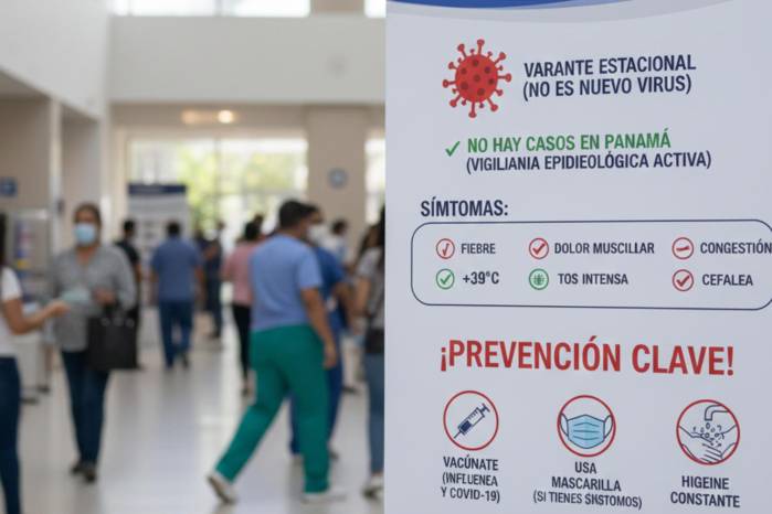 Hasta el momento, no se han registrado casos de esta variante en Panamá.