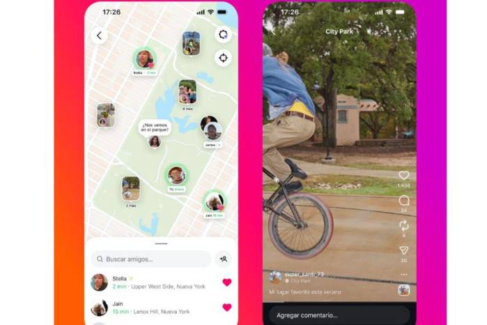 El mapa de Instagram, tú decides si lo activas o no.