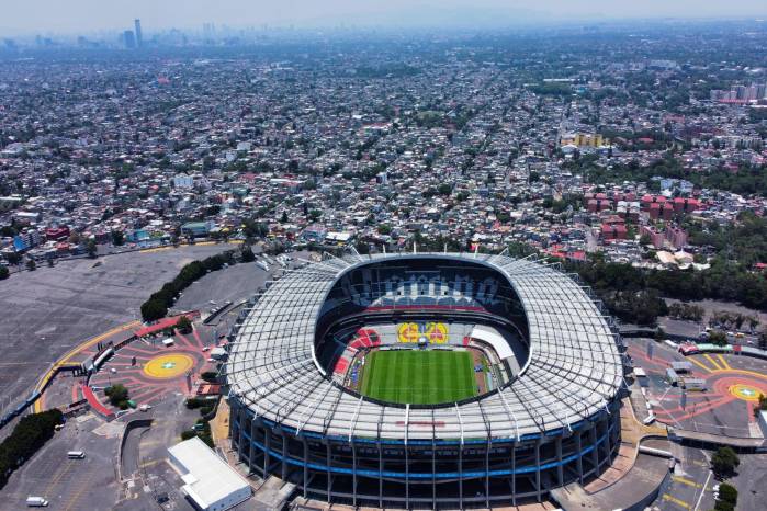El estadio Azteca en la Ciudad de México (México).