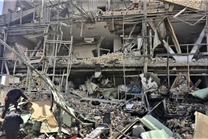 Universidad Shahid Beheshti, destruido en ataque israelí-estadounidense el 3 de abril.