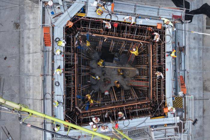 El consorcio responsable de los trabajos está compuesto por dos empresas chinas.