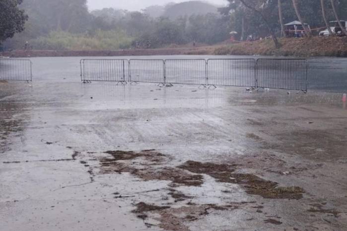 La entidad reiteró el llamado a la población a respetar las indicaciones y señalizaciones colocadas en el sitio.