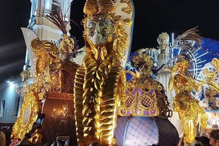 Su majestad Ana Isabel Carrizo, soberana de La Bolívar y ‘Gente Distinguida’.