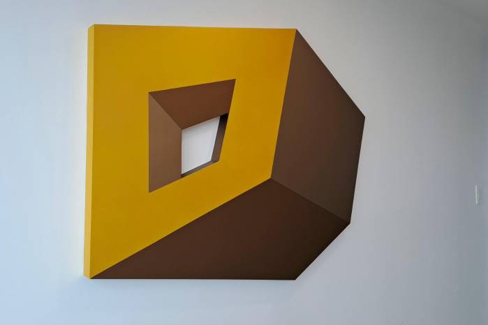Desde niña, la artista panameña Gabriela Batista sabía que le encantaba la geometría.