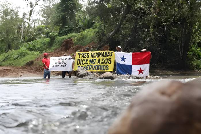Hay moradores de las comunidades que se oponen a la construcción del embalse de Río Indio.