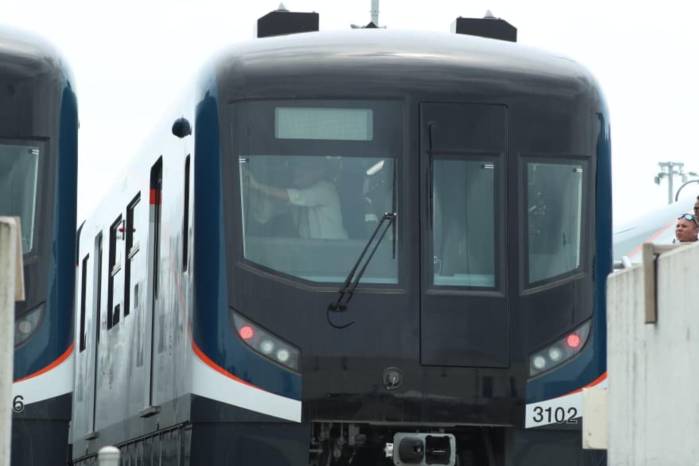 El presidente José Raúl Mulino confirmó que la Línea 3 del Metro registra un 77% de avance.