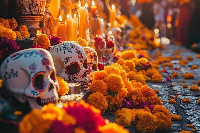 Con la llegada de los españoles, la festividad se fusionó con creencias católicas.