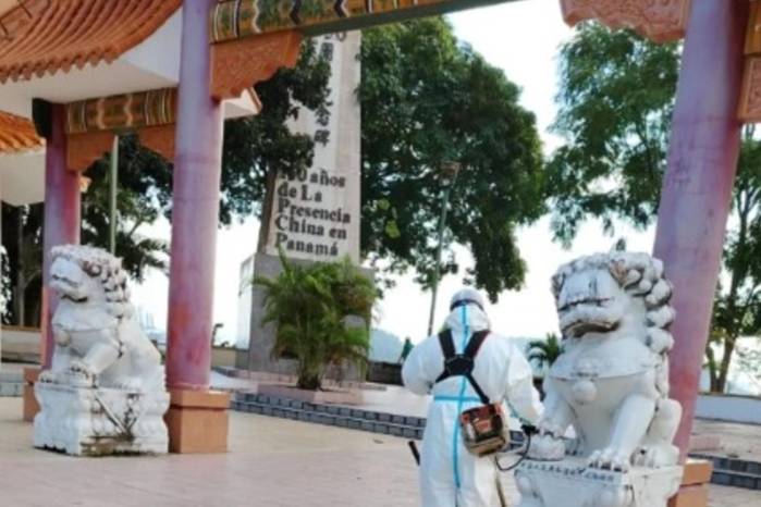 La alcaldesa de Arraiján defendió la intervención en el mirador del Puente de las Américas y la remoción del llamado monumento chino