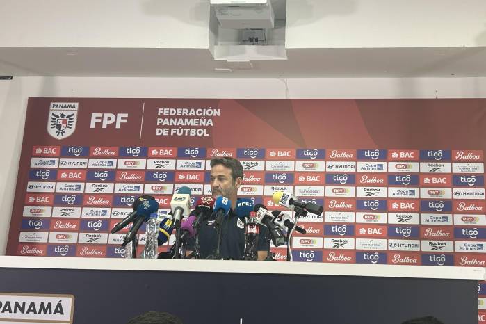 El técnico de la selección de Panamá, Thomas Christiansen.