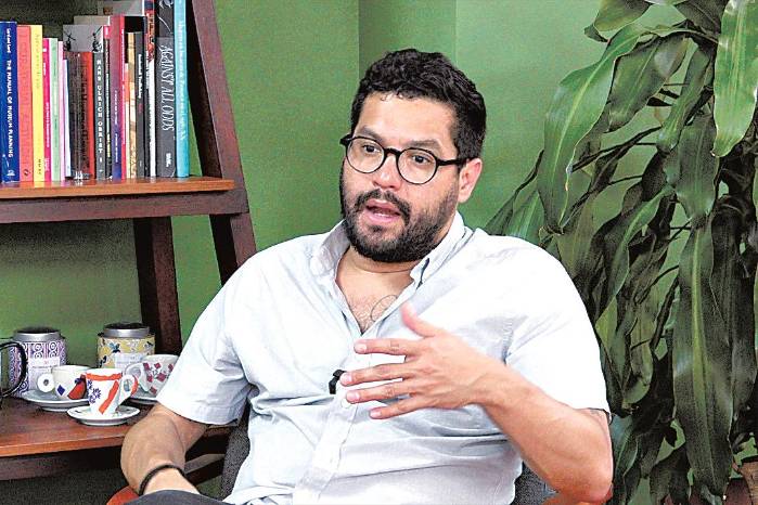 Oscar Martínez, jefe de Redacción del diario El Faro.