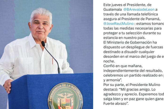 La Secretaría de Comunicación del Estado informó lo siguiente: