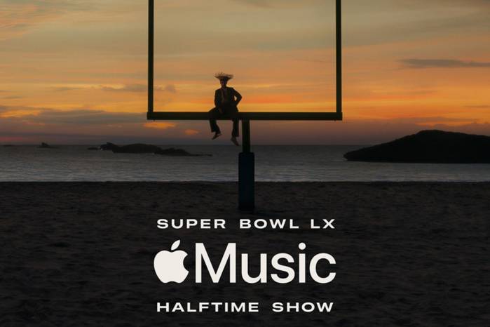 Anuncio oficial de Bad Bunny en el Halftime show de la NFL en 2026.