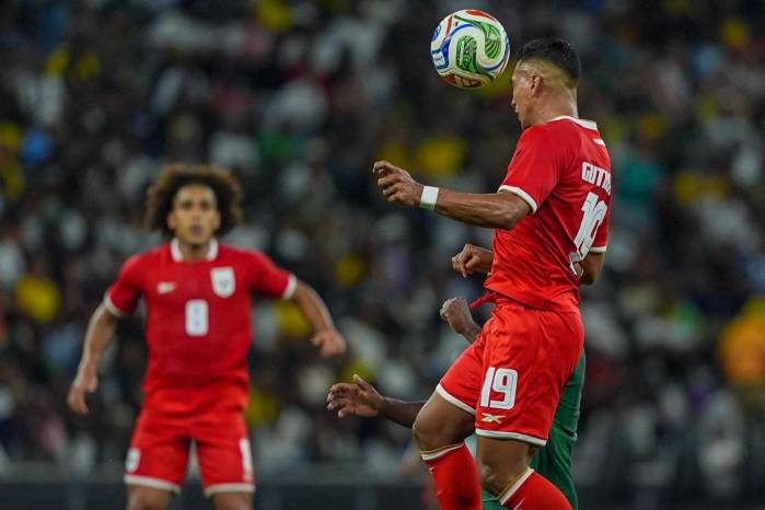 Jorge Gutiérrez durante un partido contra Sudáfrica.