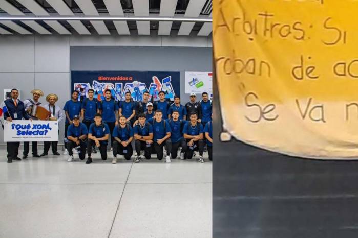 Contraste entre el recibimiento de El Salvador, junto al de Panamá.