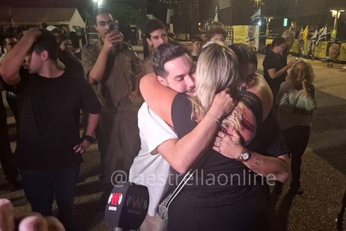 El ambiente es emotivo y festivo en Israel.