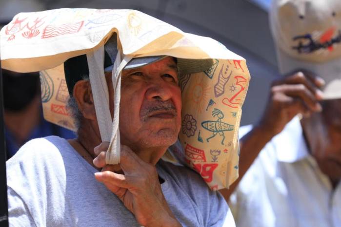 La combinación de estas temperaturas con altos porcentajes de humedad aumenta la sensación térmica.