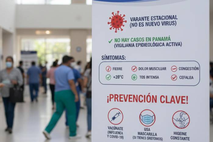 Hasta el momento, no se han registrado casos de esta variante en Panamá.