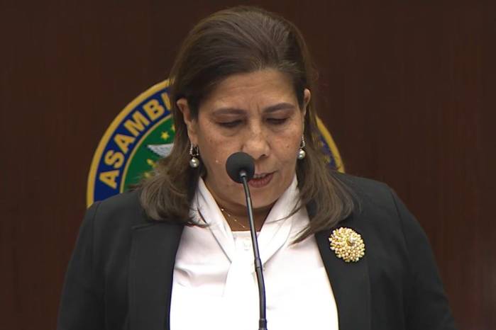 Grettel Villalaz, procuradora de la administración.