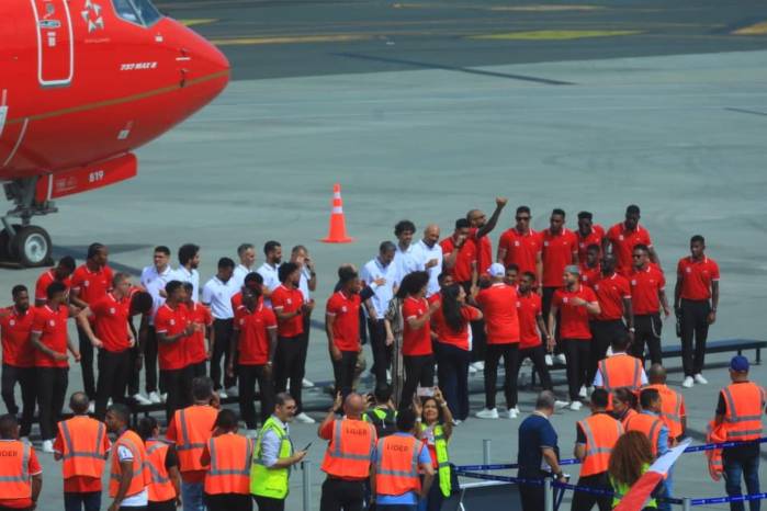 En una presentación muy emotiva en el Aeropuerto Internacional de Tocumen, el equipo tuvo la oportunidad de despedirse por última vez ante los medios y fanáticos que estuvieron presentes en el evento.