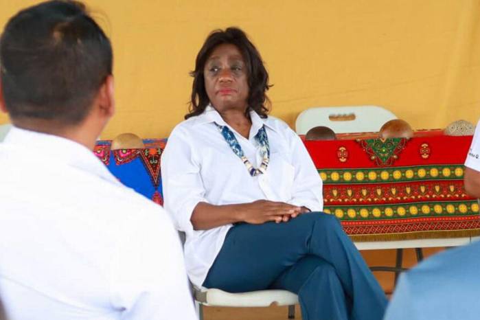 Lucy Molinar, titular del Ministerio de Educación
