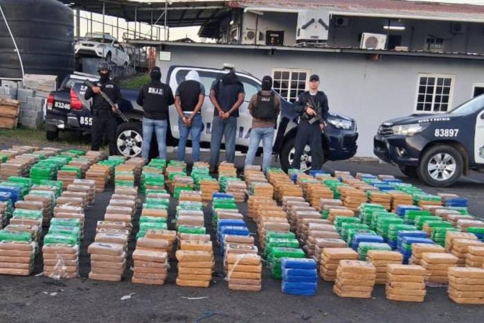 La Policía Nacional destacó que este operativo representa un ‘golpe al narcotráfico’.